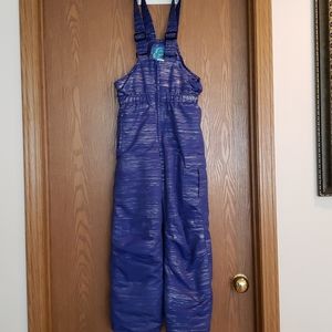 Girls purple and silver snow suit 💜